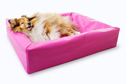 Bia-Bed-hondenmand-kunstleer-medium
