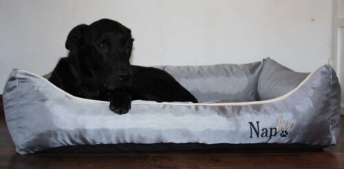 Hondenmand Napzzz Oxford Grijs 100 cm-0