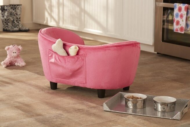 Hondensofa Ultra Pluche Roze-10330