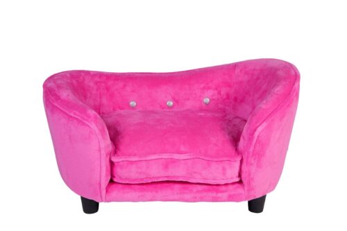 Hondensofa Ultra Pluche Roze-0