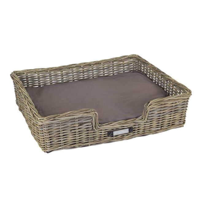 Rieten hondenmand recht Happy House XL - Afbeelding 4