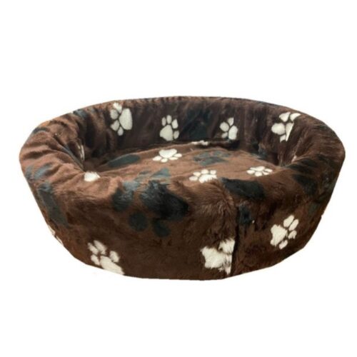 Hondenmand Bontmand Bruin met Poot