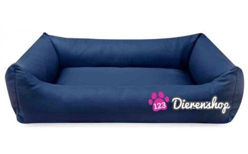 Hondenmand Marineblauw Kunstleer 155cm-0