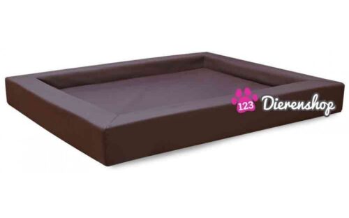 Hondenmand Premium Kunstleer Bruin 110cm-0
