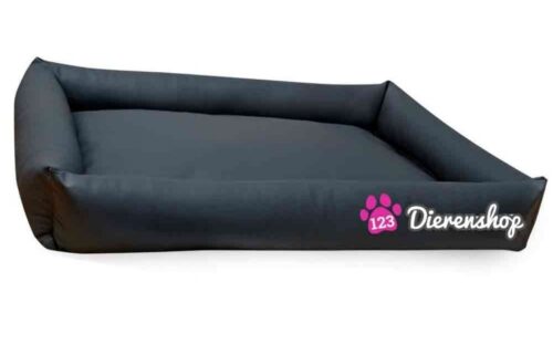 Hondenmand Puk Kunstleer Antraciet 120cm-0