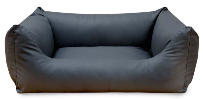 Kunstleer hondenmanden Hondenmand King Deluxe Antraciet 105cm