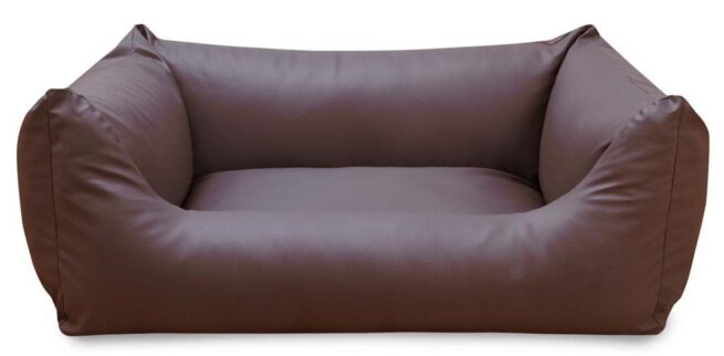Hondenmand King Deluxe Bruin-0