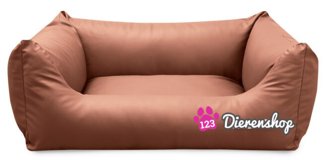 Hondenmand King Deluxe Cognac-14401