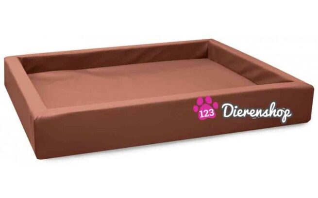 Hondenmand Lounge Bed Cognac 120 cm-0