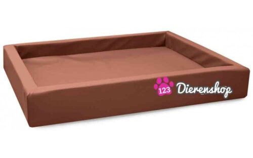 Hondenmand Lounge Bed Cognac 80 cm-0