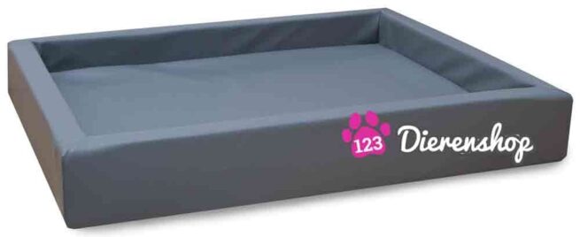 Hondenmand Lounge Bed Grijs 120 cm-0