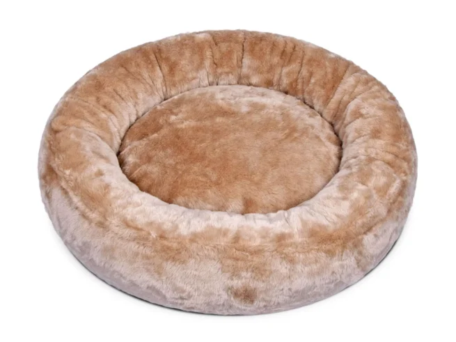 Hondenmand Donut Eskimo Beige - Afbeelding 3