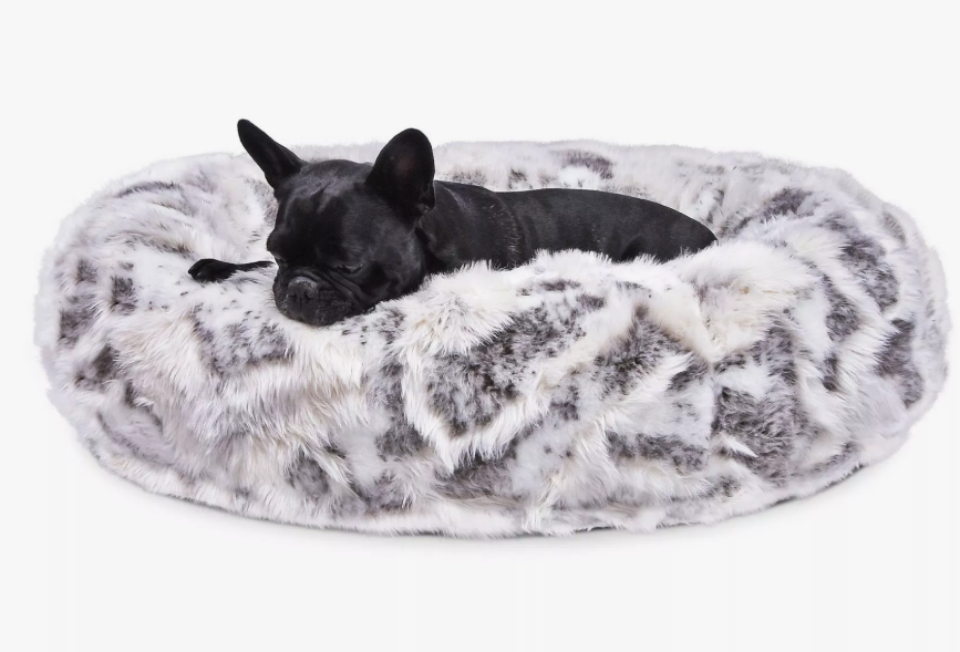 Aanbiedingen Hondenmand Donut Eskimo Bruin Crème 100cm Hondenmand Donut Eskimo Bruin Crème 100cm