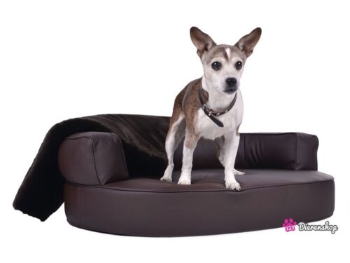 Hondenmand Magic Dream Bruin PU-Leder-0