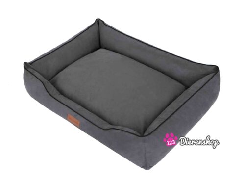 Hondenmand Indira Suedine Grijs 95 cm-0