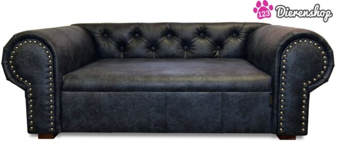 Hondenbank Chesterfield Antraciet XL-0