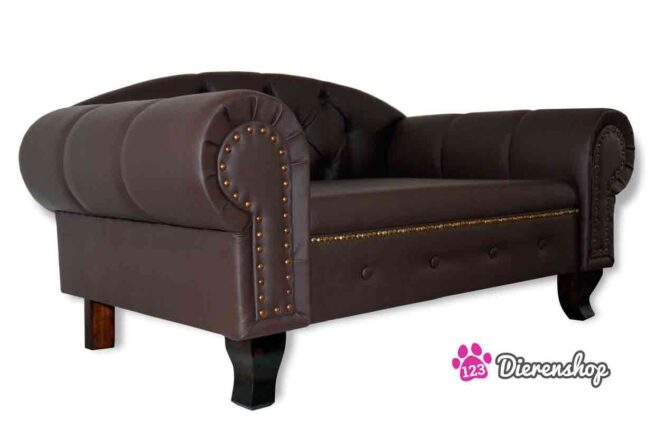 Hondenbank Chesterfield Premium Bruin XXXL-17564