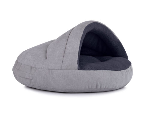 Hondenmand Snuggle Cave Zilver Antraciet