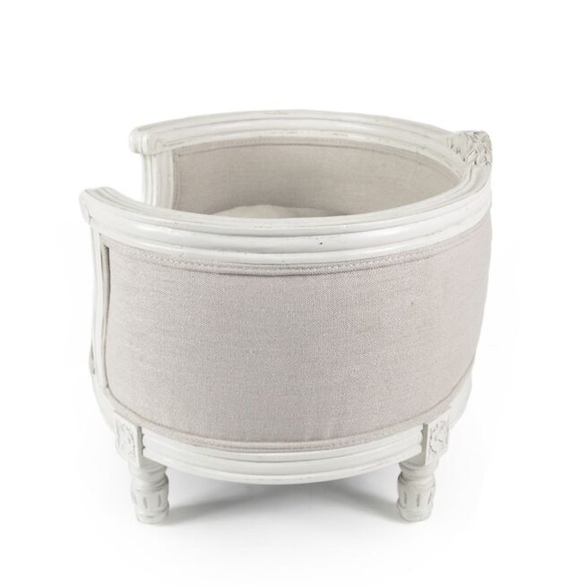 Hondenmand Lord Lou George Linen Ecru Medium-17154