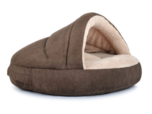 Hondenmand Snuggle Cave Bruin Caramel