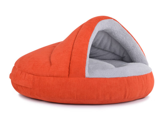 Hondenmand Snuggle Cave Deluxe Oranje - Afbeelding 2