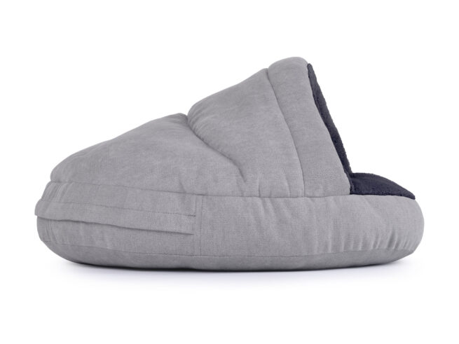 Hondenmand Snuggle Cave Zilver Antraciet - Afbeelding 2