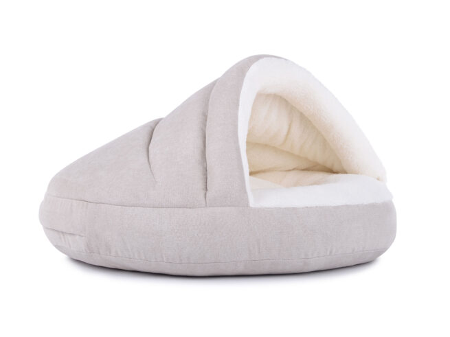 Hondenmand Snuggle Cave Deluxe Crème - Afbeelding 3