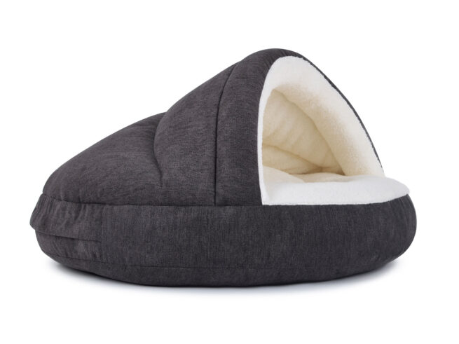 Hondenmand Snuggle Cave Deluxe Grijs - Afbeelding 3