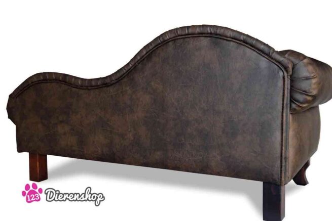 Hondenbank Recamiere Antiek Bruin XXL-17887