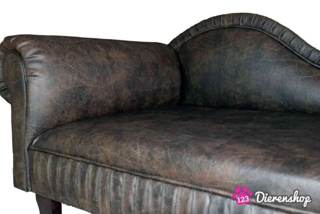 Hondenbank Recamiere Antiek Bruin XXL-17888