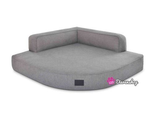 Hondenmand Hoekmodel Luxery Plus Grijs-0