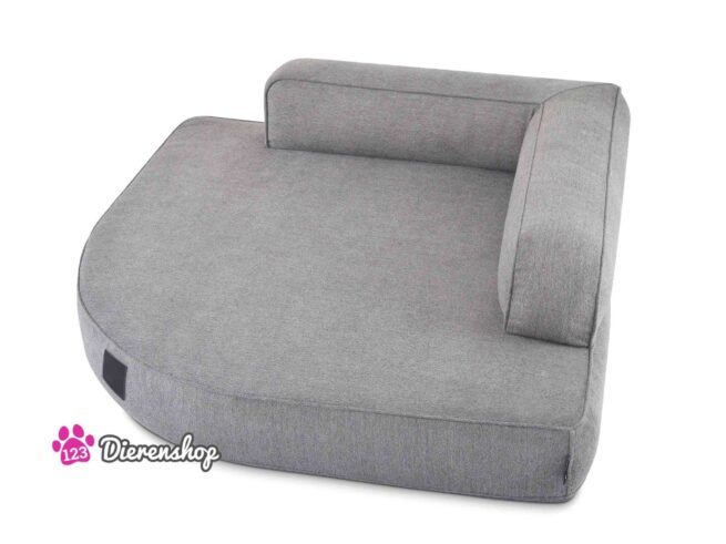 Hondenmand Hoekmodel Luxery Plus Grijs-17789