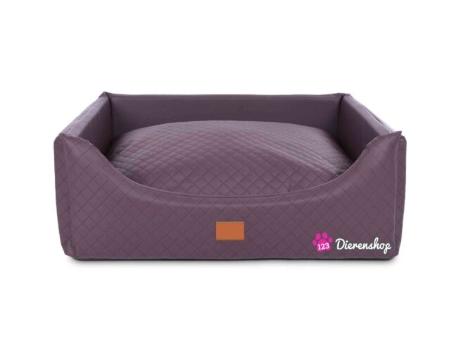 Hondenmand Rectangulem Deluxe Bruin-17775
