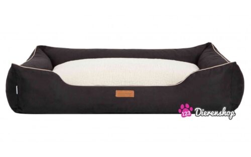 Hondenmand Indira Suedine Deluxe Zwart 85 cm-0