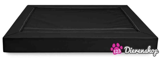 Hondenmand Premium Kunstleer Zwart-18136