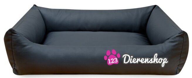 Hondenmand Antraciet Kunstleer 155 cm-0