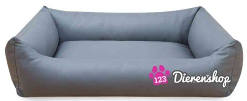 Hondenmand Grijs kunstleer 115 cm-0