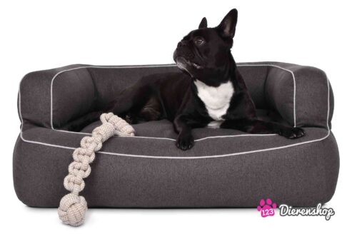 Hondenmand Lounge Deluxe Antraciet-0