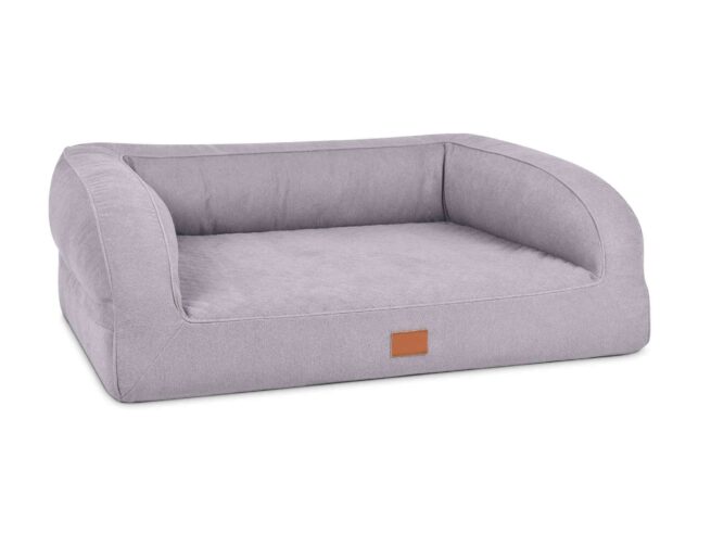 Hondenmand Lounge Zilver-18653