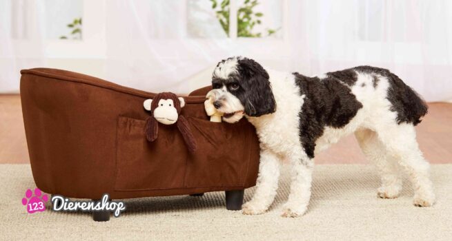 Hondensofa Ultra Pluche Snuggle Bruin-18561