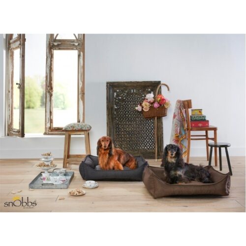 Hondenmand snObbs Orthopedisch Bear Brown-0