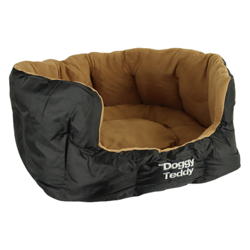 Hondenmand Doggy Bag Xtreme Teddy Zwart