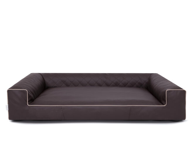 Hondenmand Lounge Bed Indira Bruin