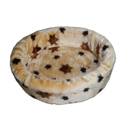 Hondenmand Bontmand Ster Beige-0