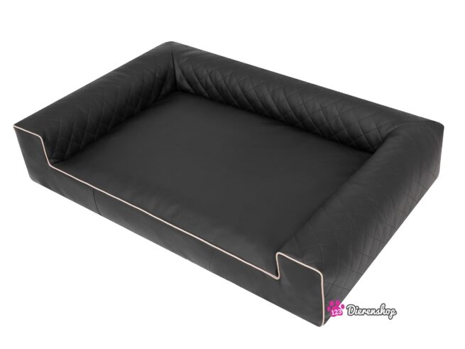Hondenmand Lounge Bed Indira Zwart 120 cm-19676
