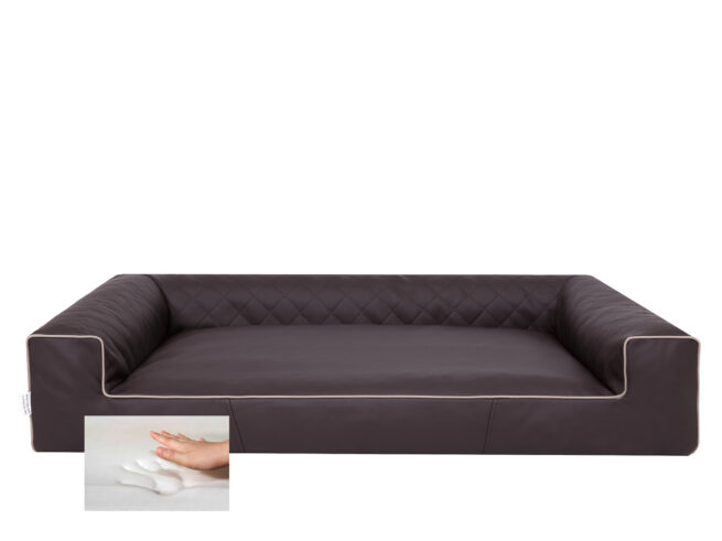 Hondenmand Lounge Bed Indira Bruin - Afbeelding 2