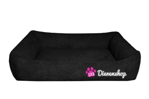 Hondenmand Supersoft Zwart 100 cm-0