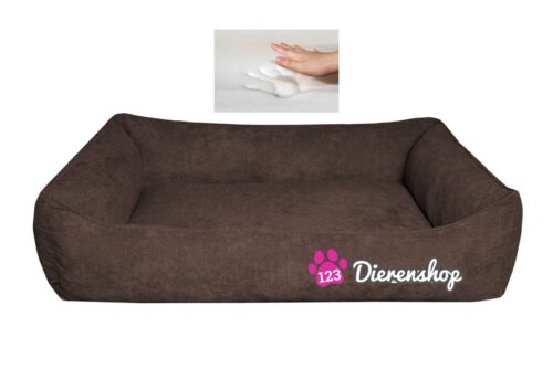 Orthopedische hondenmand Supersoft Donkerbruin 130 cm-0