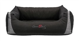 Orthopedische hondenmand Samoa Zwart Grijs 100 cm-0