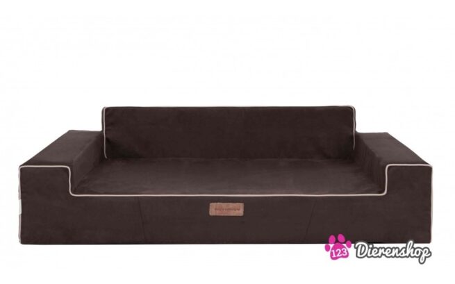 Hondensofa Elegance Suedine Bruin 120 cm-0